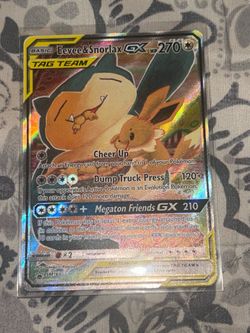 Eevee&Snorlax GX Promo