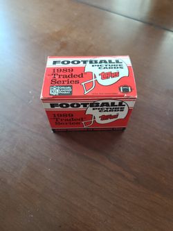 1989 Topps Football Trade Set