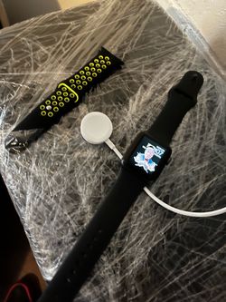 Apple Watch with Charger and Extra Band