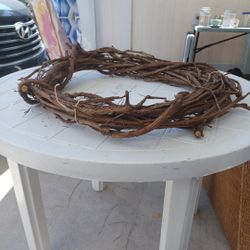 Natural Grapevine Miniature Wreath - 6 Inch Diameter - Set of 4
