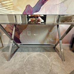 Glass Desk
