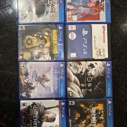 Various PS4 Games 