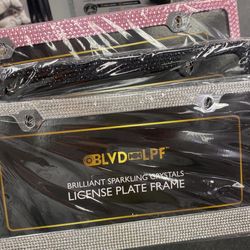 Diamond License Plate Frame