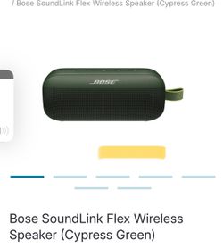 BOSE.  SOUNDLINK. FLEX   WIRELEES. SPEAKER