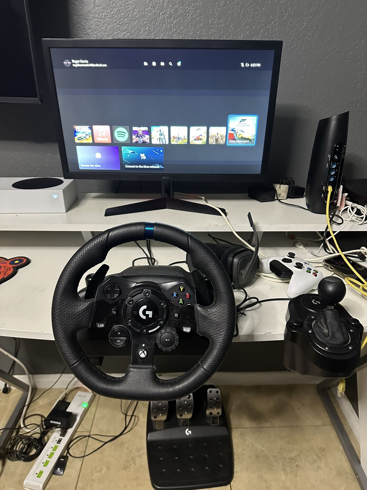 Xbox Series S & Racing Wheel Setup