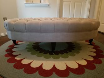 Tufted coffee table
