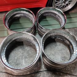 20" US Spec 40 Holes Reverse Wheel Lips And Barrels 