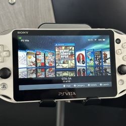 Modded PS Vita Slim (Glacier White)