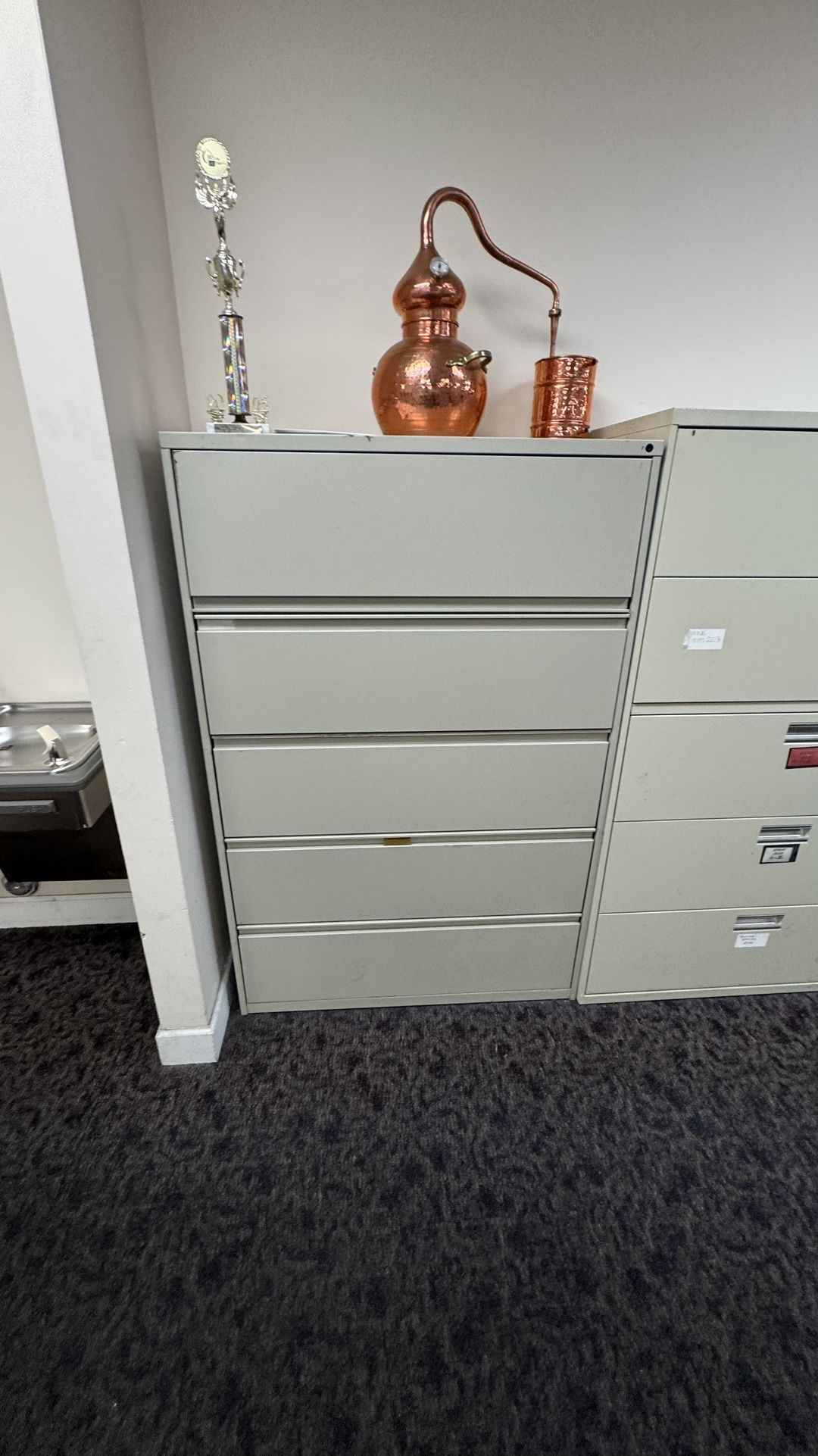 Office File Cabinets Used. 45 Inches Wide