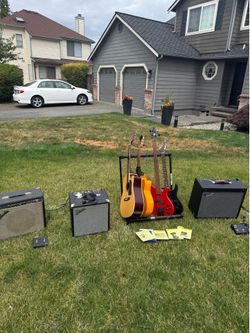 Guitars, Fender Amps & Music Gear – Individual or Bundle – Make an Offer