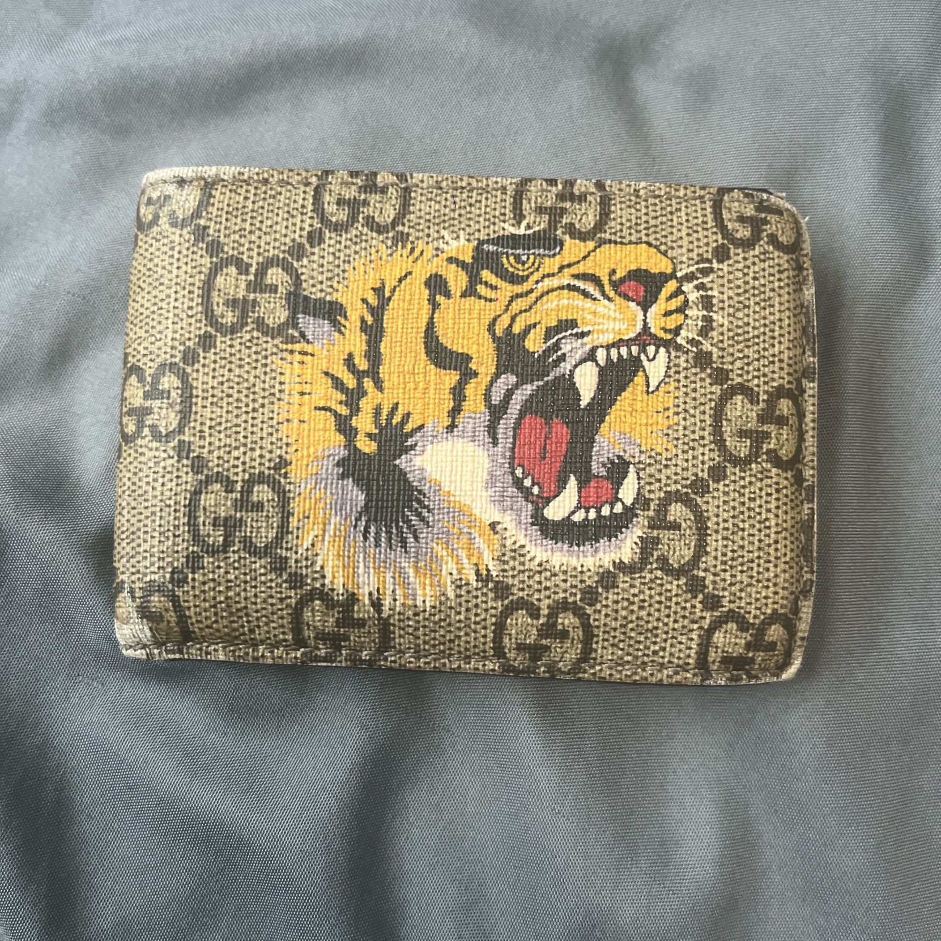 Gucci Man Wallet Tiger