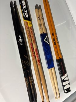 Drumsticks various drum sticks