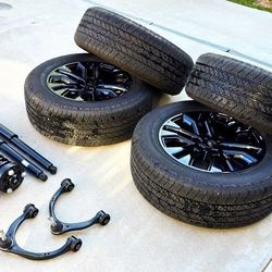 New 20” Ford F-150 Wheels + Tires + Optional Suspension Components
