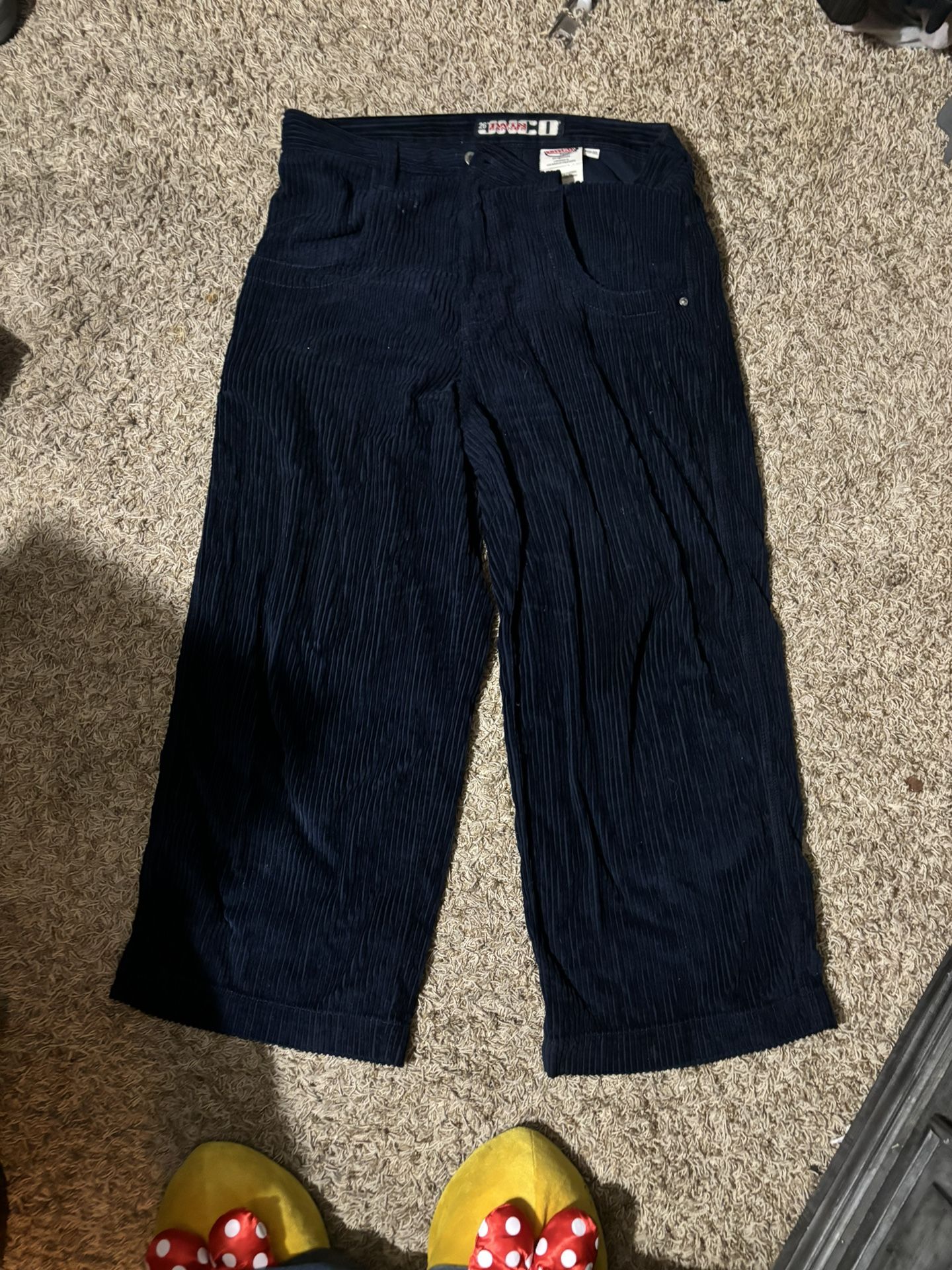 101 TWIN CANNON. 26". 4 WALE CORDUROY jnco