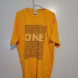 Vintage 2009 2010 ONE Lakers Championship Name Tee, Mens Sz XL $45, Pls Read Description!
