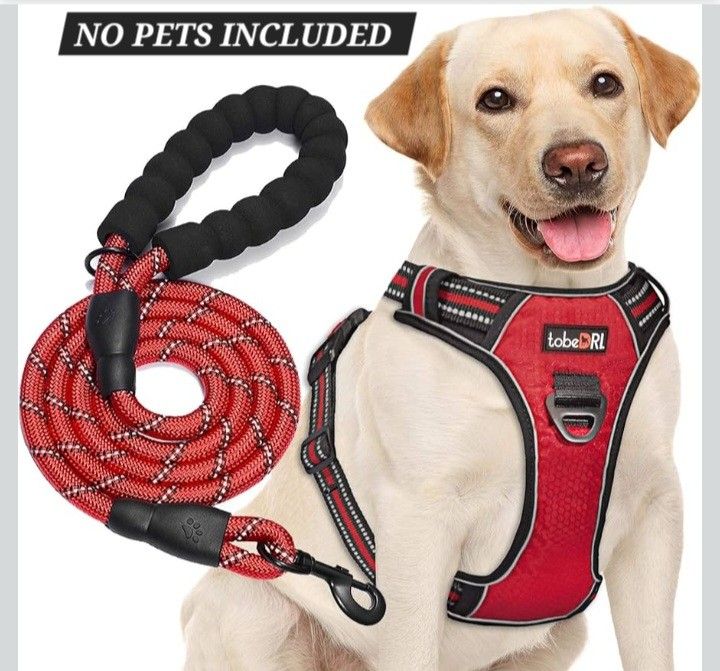 No Pull Dog Harness Adjustable Reflective  (XL)