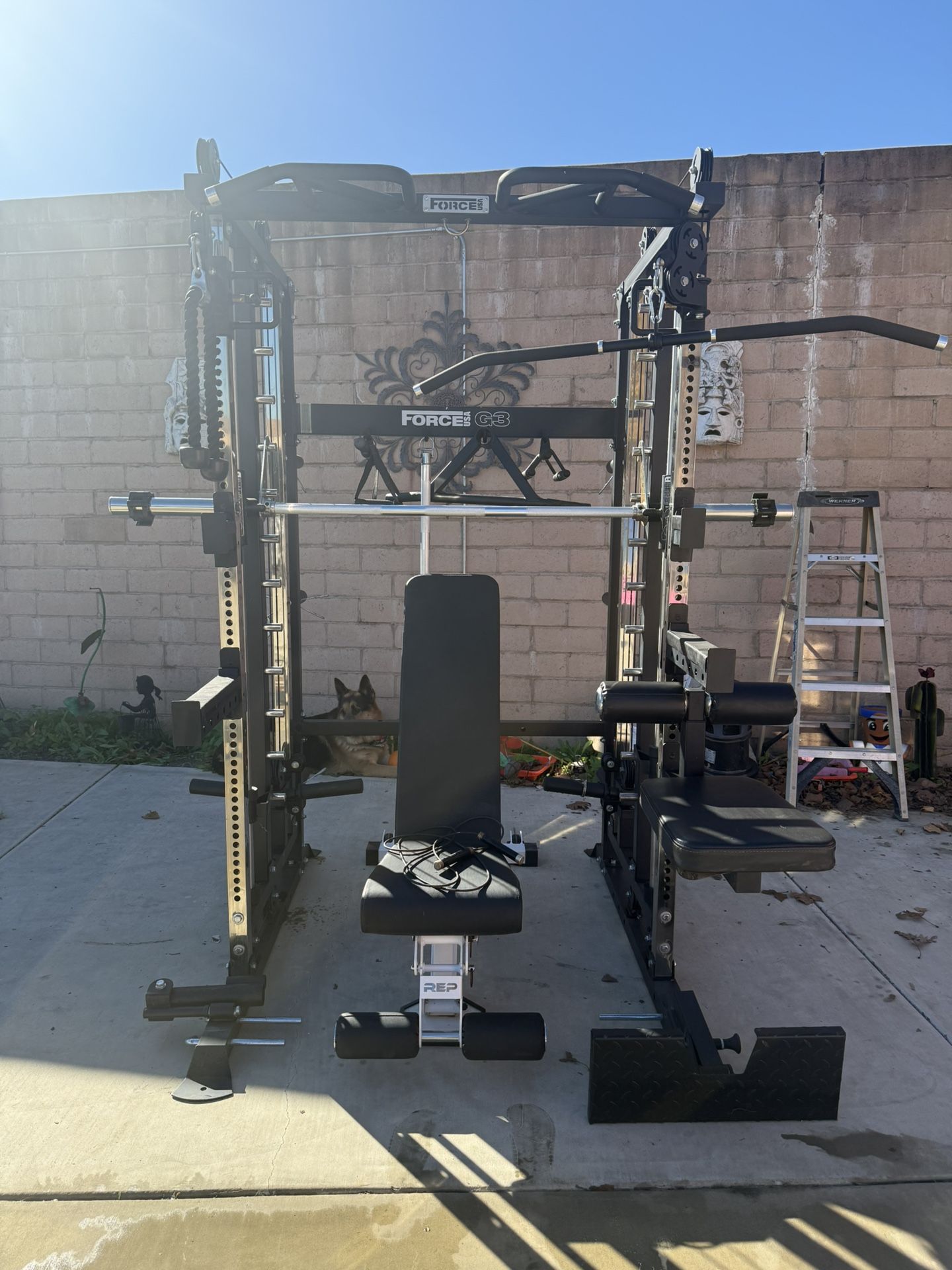Smith Machine All In One Home Gym Force USA G3