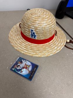 One Piece Dodgers Luffy card and hat