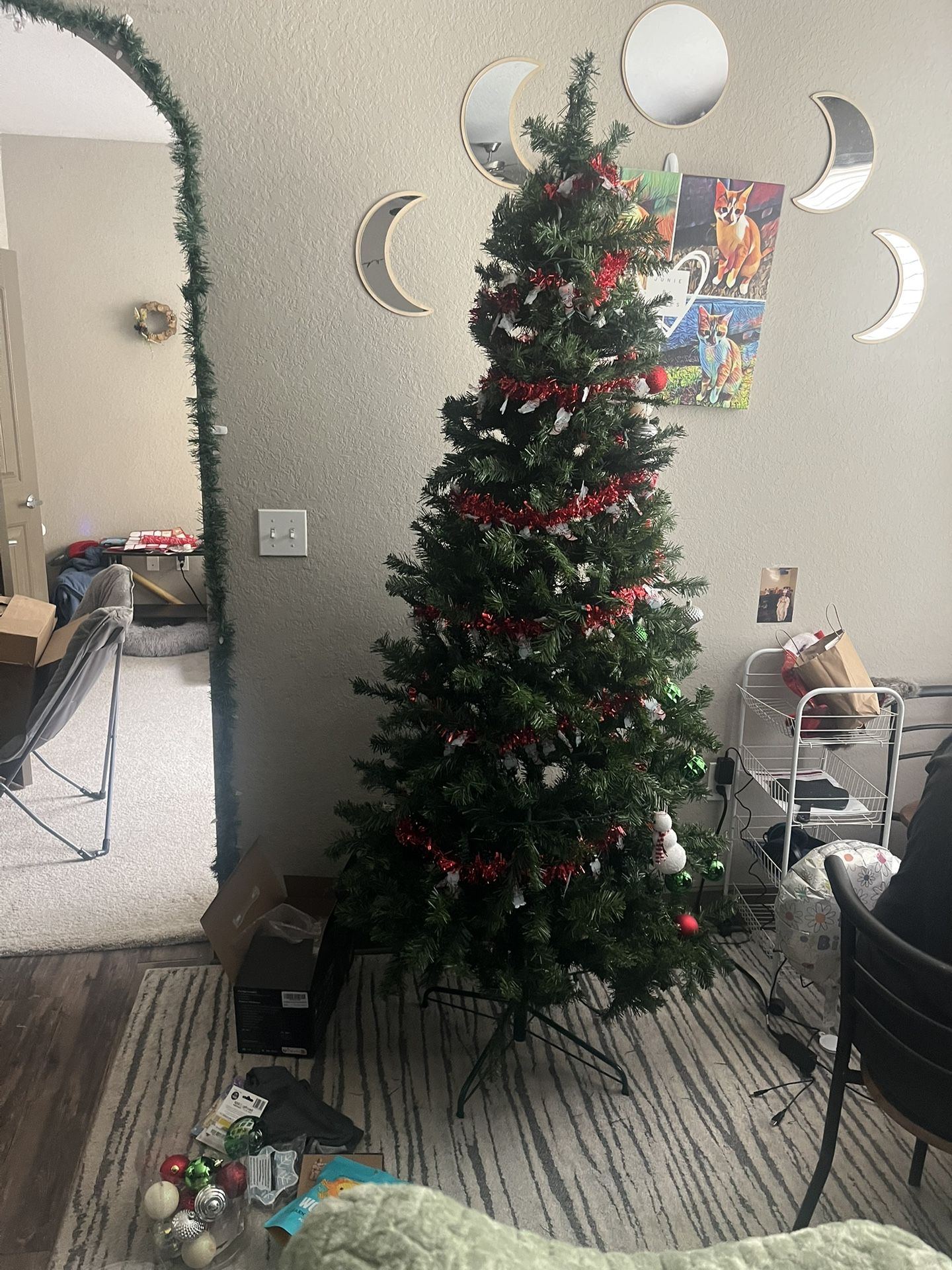 Christmas Tree With All Accessories