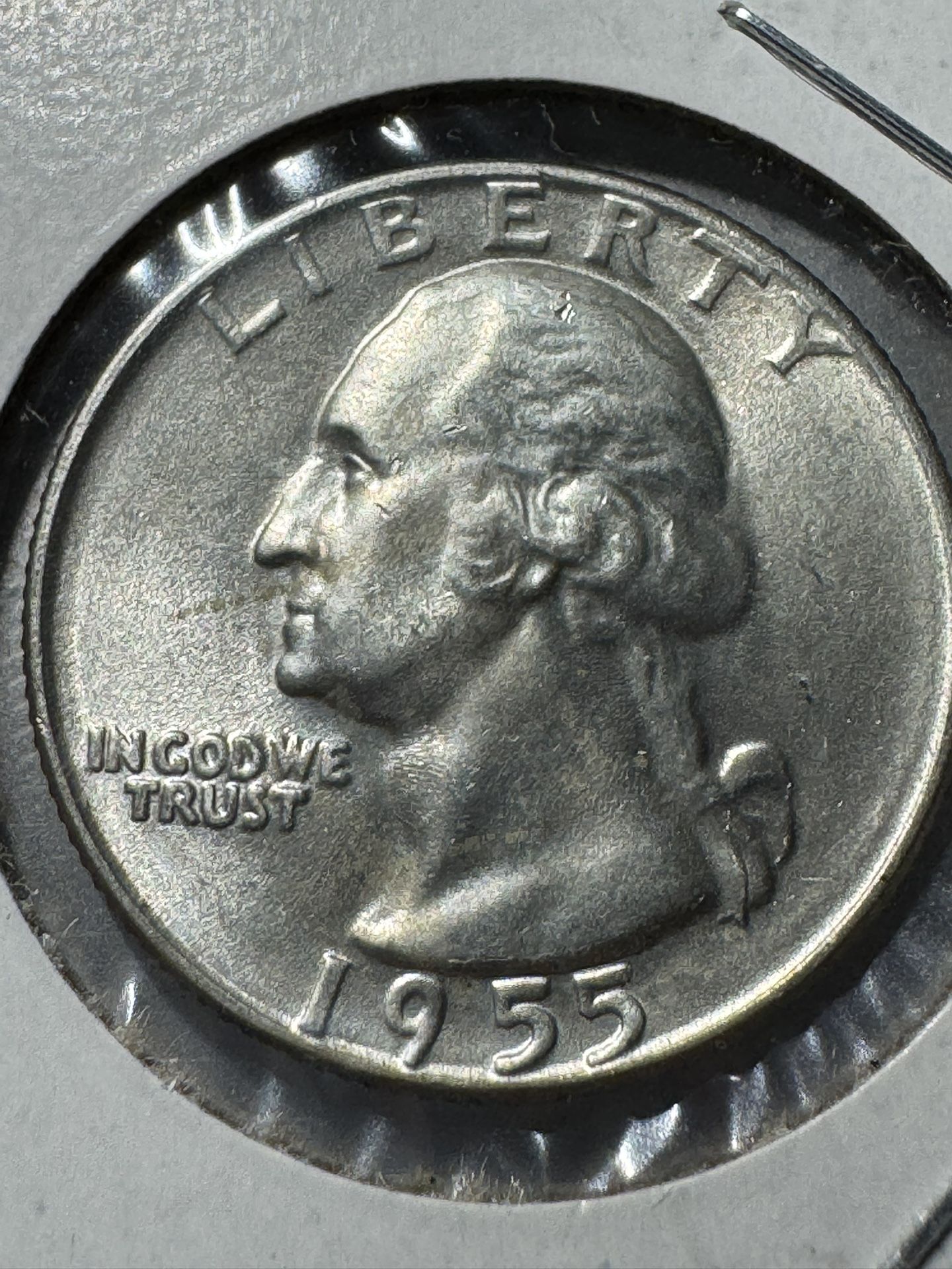 Silver Quarter 1955-D