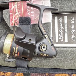 Marlboro Unlimited Fly Fishing Set - Canvas Bag Shakespeare / Flueger Brand New