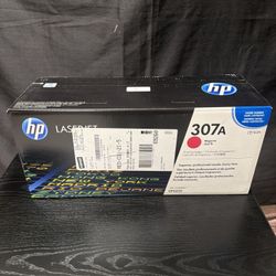Genuine HP 307A Magenta Toner Cartridge CE743A (New Sealed Box)
