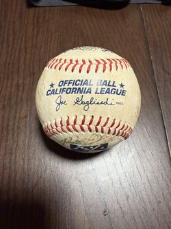 2007 Dodgers Signed Ball