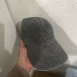 🩶 Vintage Washed Gray Hat