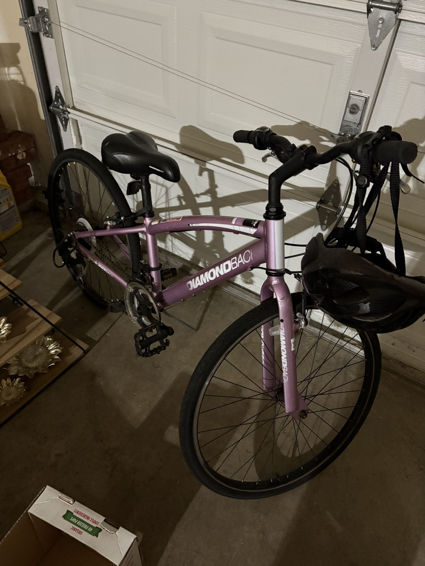 bike and helmet