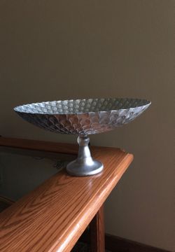 Glass Pedestal Bowl