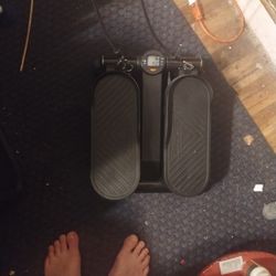 Step Machine With Resistance Bands