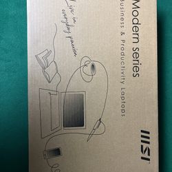 MSI Modern 15 Laptop