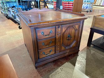 Vintage Two Door Square Shaped Cabinet