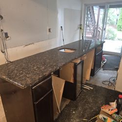 Baltic Brown Precut Granite Countertop