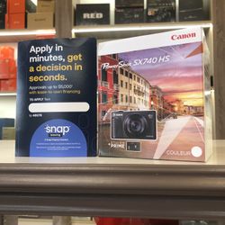 Canon PowerShot SX740 HS Camera With Canon Case (Located In Downey, CA)