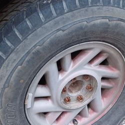 4 Tires And Rims  $ 150 Dakota 6 Lug 15s