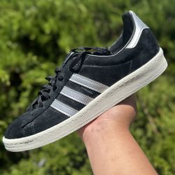 adidas campus black and grey 
