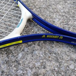 willson jr widebody 25 tennis racket