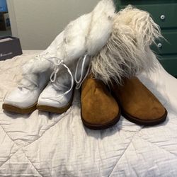 fur boots (offer)