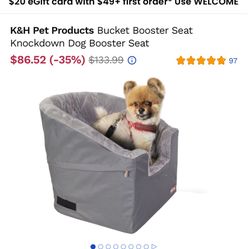 Dog Car Seat