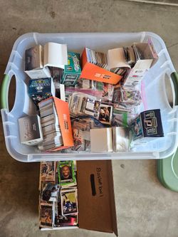 Thousands of sports cards baseball basketball football