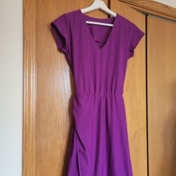 Purple Cocktail Dress 