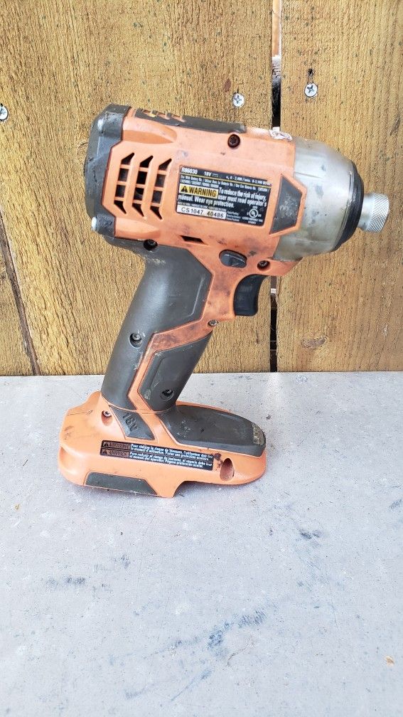 Ridgid Cordless 18v Impact Driver