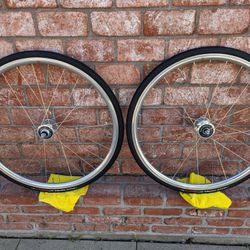 Velocity Quill/Dura ace Track Wheelset