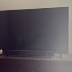 55 Inch TV With Soundbar