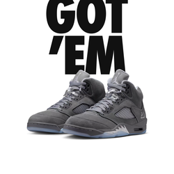 Jordan 5 retro wolf grey 2026