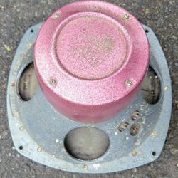 Single Tannoy Red 10" Coaxial Speaker