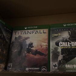 Xbox One Games New Never Used