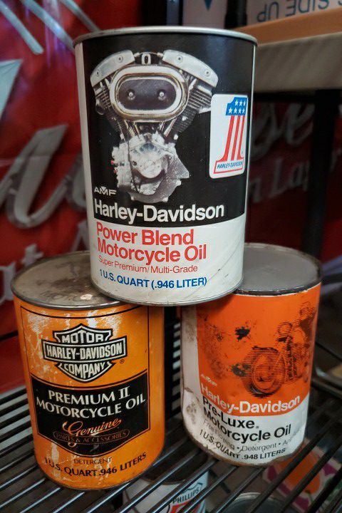 Harley Davidson Oil Can Collectables Rare