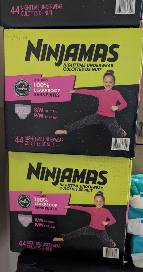 NINJAMAS 44CT Pampers S/M